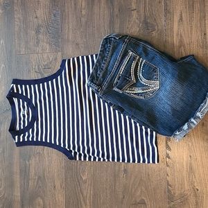 GAP - Summer Striped Tank Top